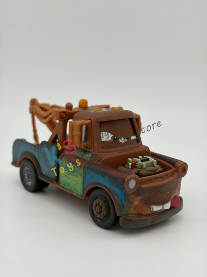 PRE-OWNED / LOOSE DISNEY PIXAR CARS 1:55 BY MATTEL - "FIGHTING FACE MATER" - NEAR MINT CONDITION