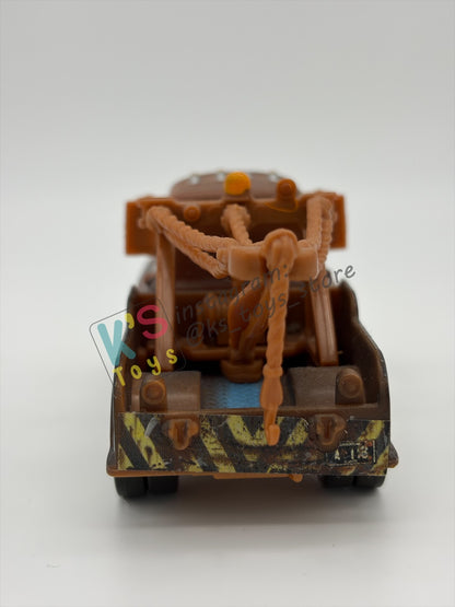 PRE-OWNED / LOOSE DISNEY PIXAR CARS 1:55 BY MATTEL - "FIGHTING FACE MATER" - NEAR MINT CONDITION