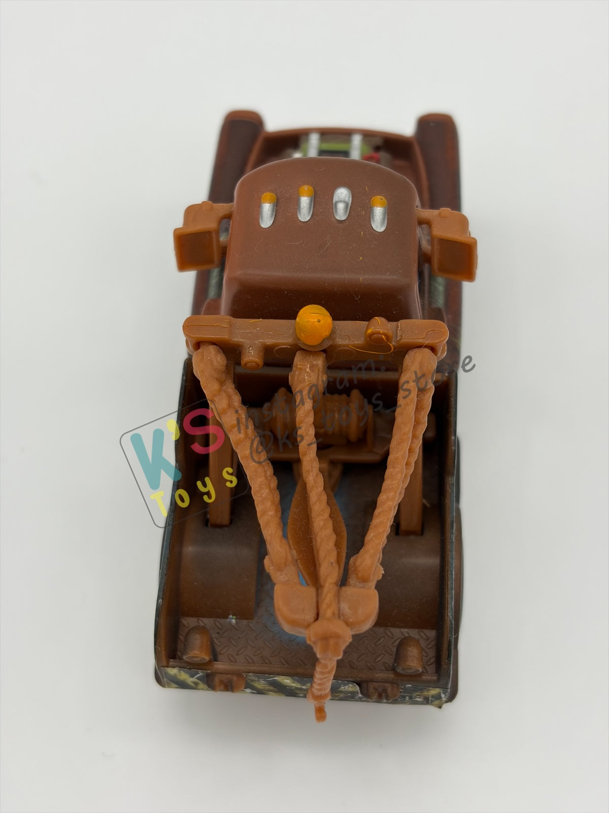PRE-OWNED / LOOSE DISNEY PIXAR CARS 1:55 BY MATTEL - "FIGHTING FACE MATER" - NEAR MINT CONDITION