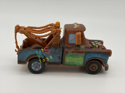 PRE-OWNED / LOOSE DISNEY PIXAR CARS 1:55 BY MATTEL - "FIGHTING FACE MATER" - NEAR MINT CONDITION