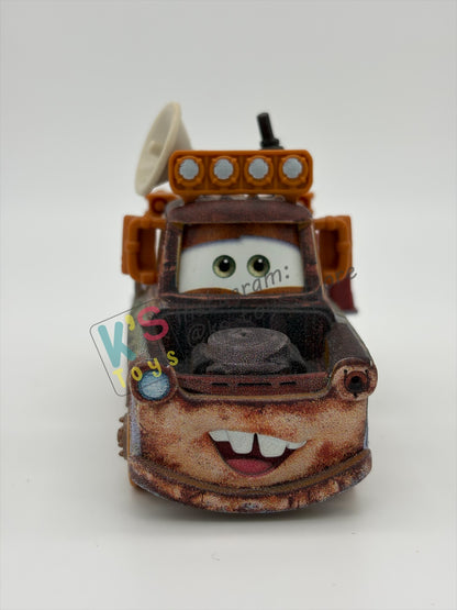 PRE-OWNED / LOOSE DISNEY PIXAR CARS 1:55 BY MATTEL - "CRYPTID BUSTER MATER" - NEAR MINT CONDITION