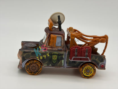 PRE-OWNED / LOOSE DISNEY PIXAR CARS 1:55 BY MATTEL - "CRYPTID BUSTER MATER" - NEAR MINT CONDITION