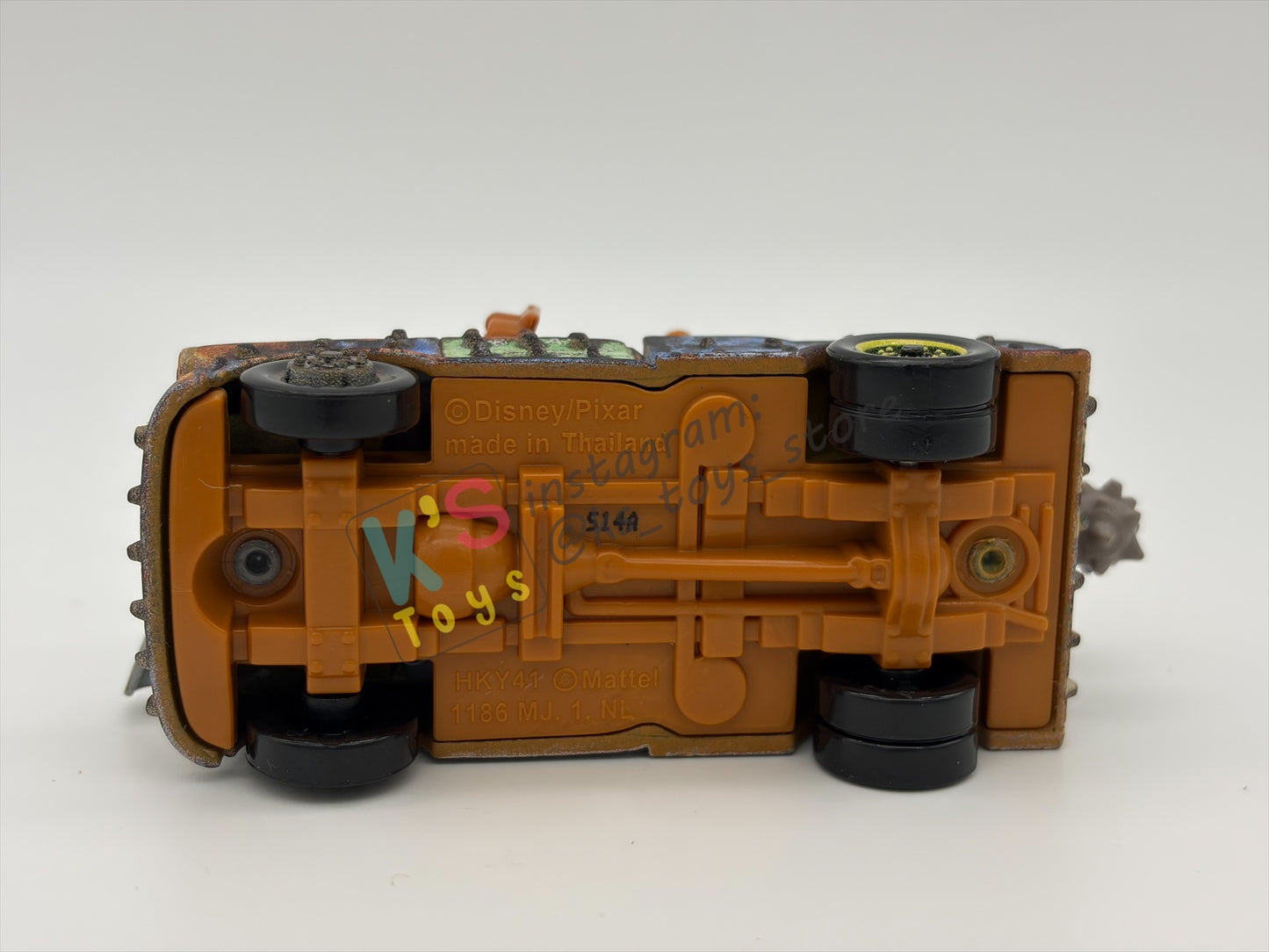 PRE-OWNED / LOOSE DISNEY PIXAR CARS 1:55 BY MATTEL - "ROAD RUMBLE MATER" - NEAR MINT CONDITION