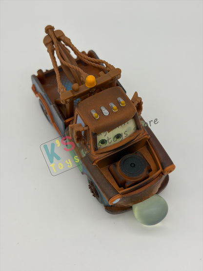 PRE-OWNED / LOOSE DISNEY PIXAR CARS 1:55 BY MATTEL - "BLOWING BUBBLE MATER (LENTICULAR)" - NEAR MINT CONDITION