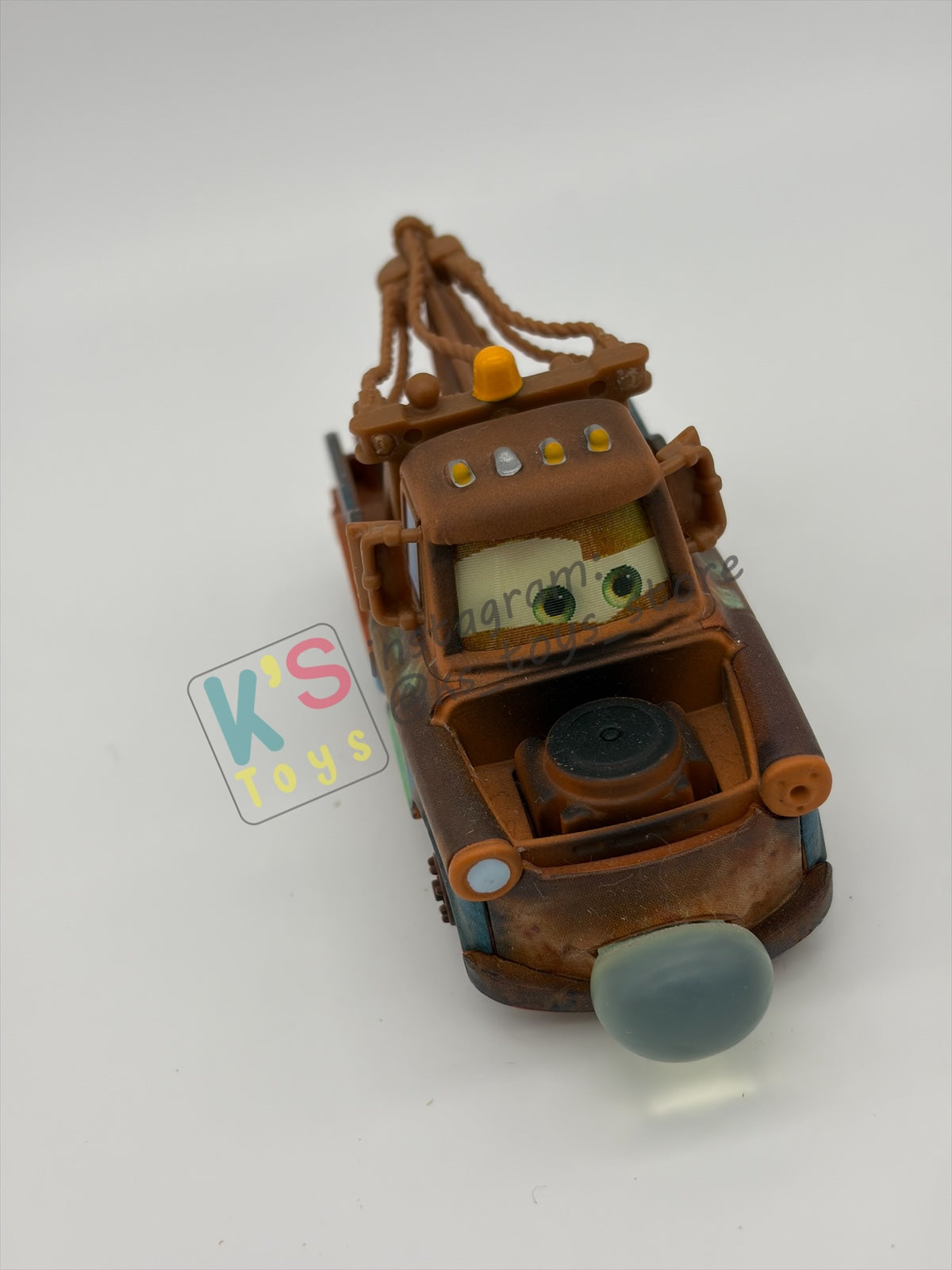 PRE-OWNED / LOOSE DISNEY PIXAR CARS 1:55 BY MATTEL - "BLOWING BUBBLE MATER (LENTICULAR)" - NEAR MINT CONDITION