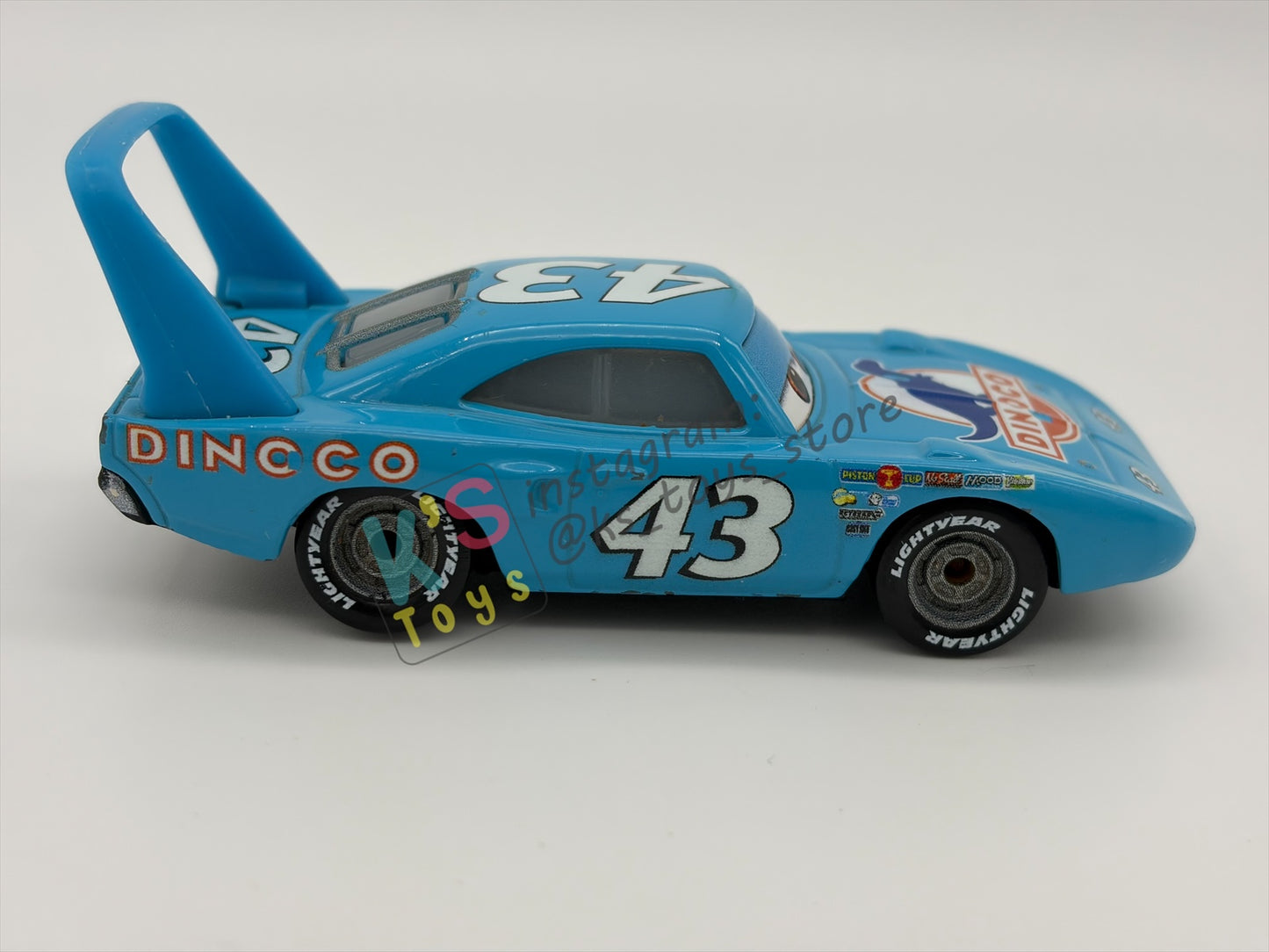 PRE-OWNED / LOOSE DISNEY PIXAR CARS BY MATTEL - "STRIP WEATHERS / THE KING" - CARS SERIES - PLAYED CONDITION - READ DESCRIPTION!!!!!!!!!!!