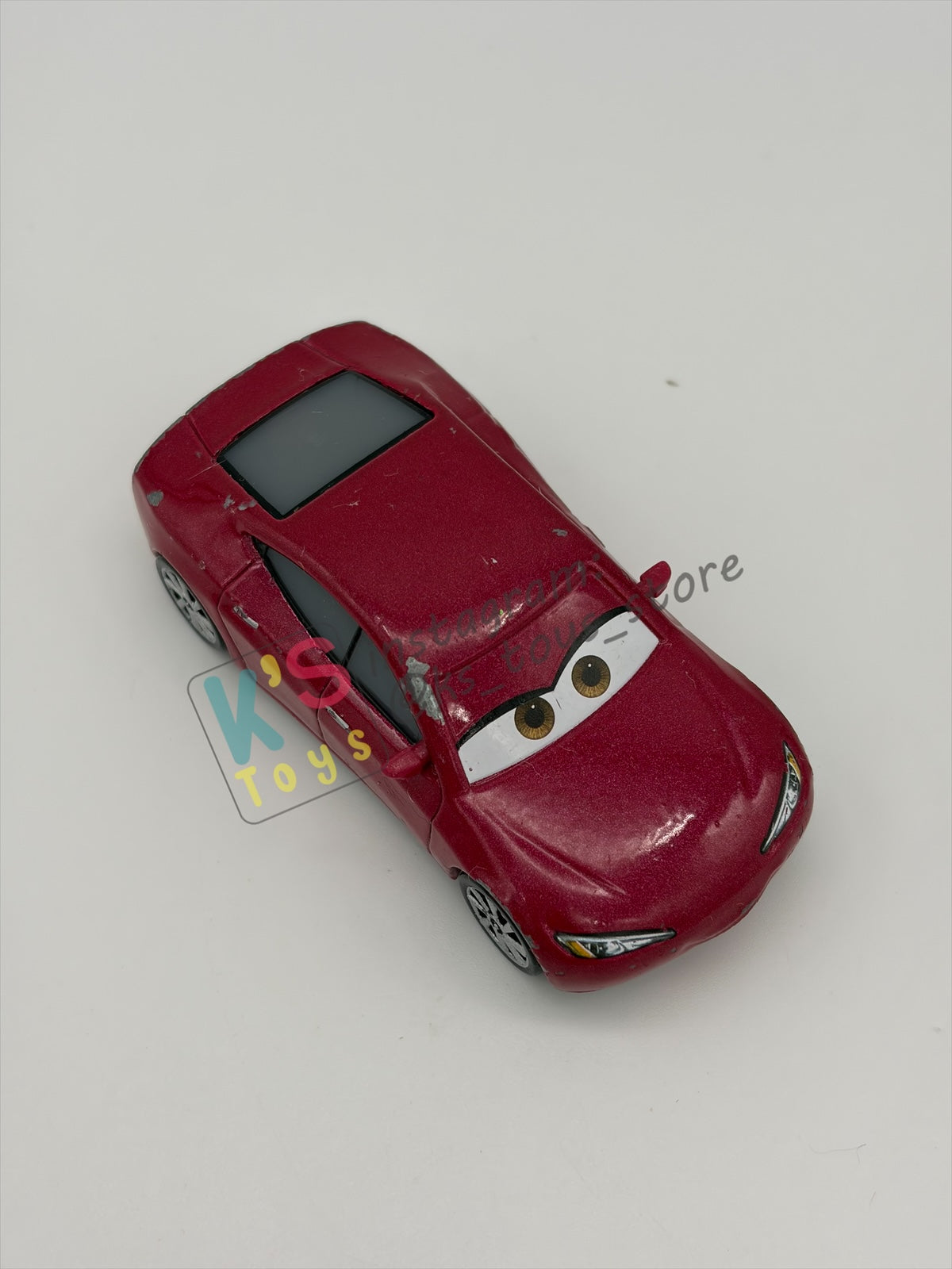 PRE-OWNED / LOOSE DISNEY PIXAR CARS BY MATTEL - "NATALIE CERTAIN" - CARS 3 SERIES - PLAYED CONDITION - READ DESCRIPTION!!!!!!!!!!!