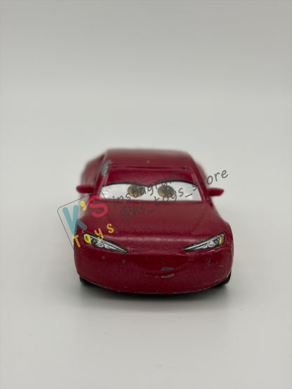 PRE-OWNED / LOOSE DISNEY PIXAR CARS BY MATTEL - "NATALIE CERTAIN" - CARS 3 SERIES - PLAYED CONDITION - READ DESCRIPTION!!!!!!!!!!!