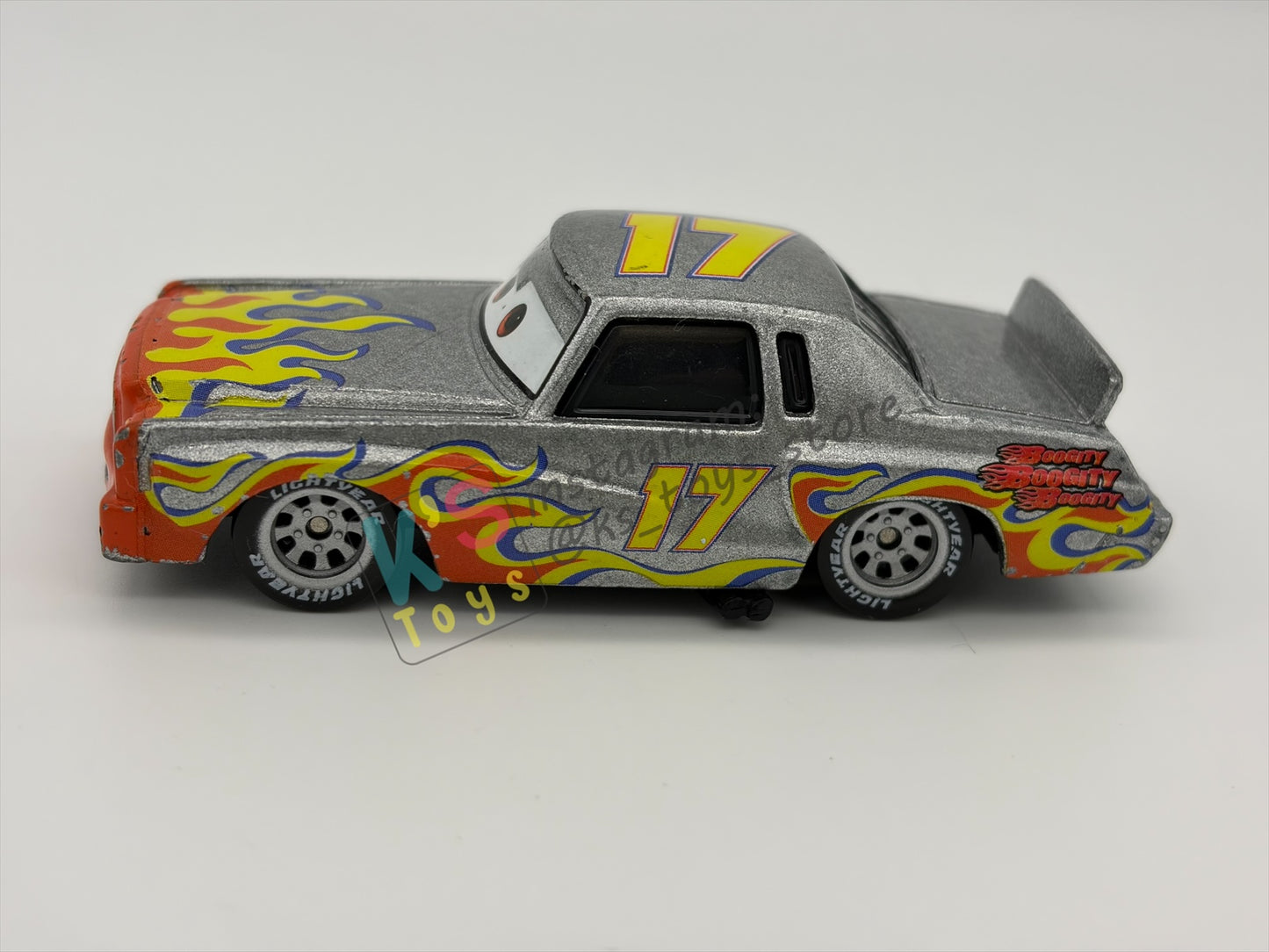 PRE-OWNED / LOOSE DISNEY PIXAR CARS BY MATTEL - "DARRELL CARTRIP” - CARS 3 SERIES - GOOD CONDITION - READ DESCRIPTION!!!!!!!!!!!