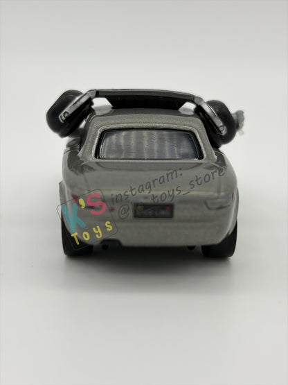 PRE-OWNED / LOOSE DISNEY PIXAR CARS BY MATTEL - "STERLING WITH HEADSET” - CARS 3 SERIES - GOOD CONDITION - READ DESCRIPTION!!!!!!!!!!!