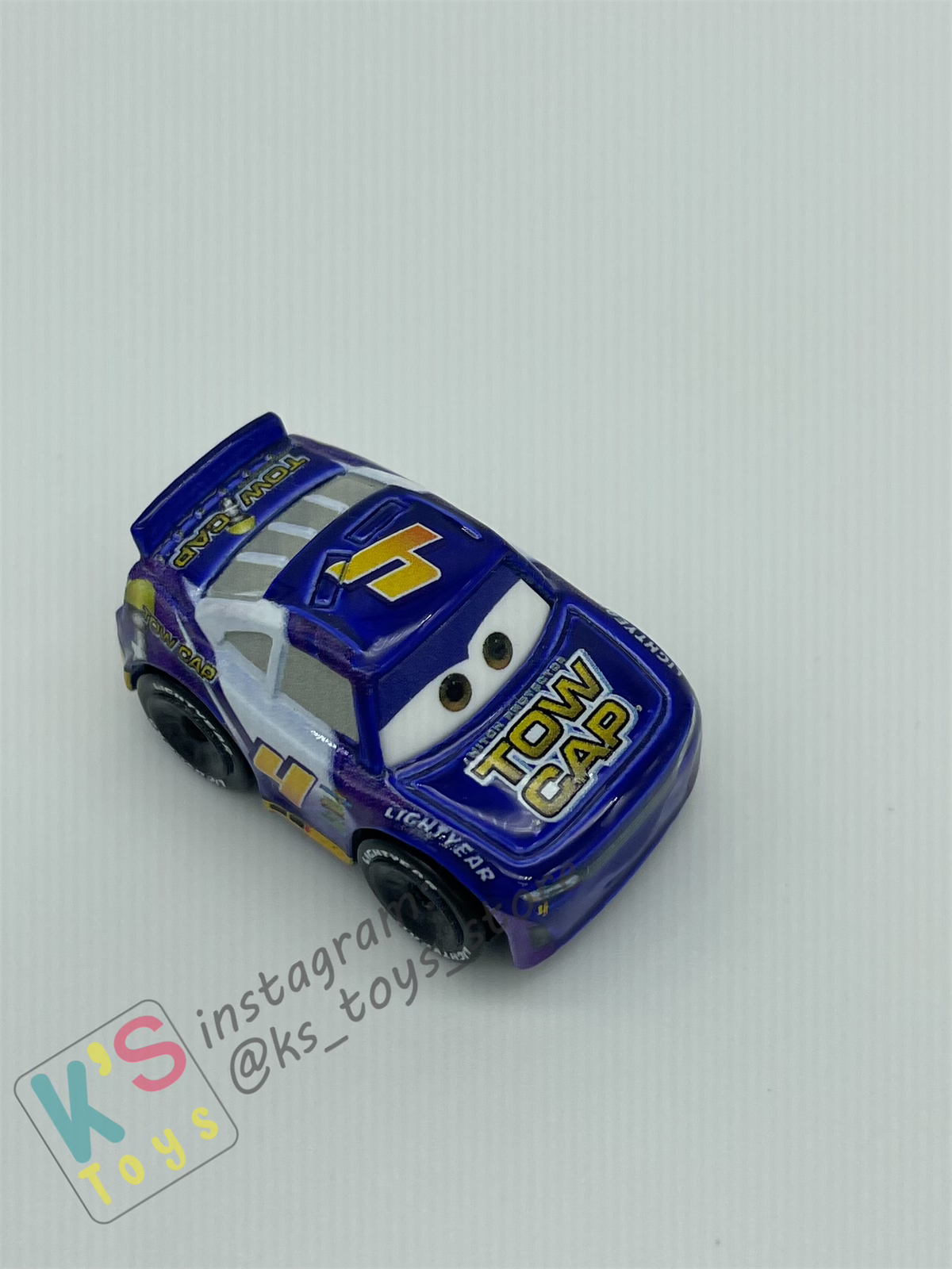 Loose Mini Racers Pixar Disney Cars, JACK DePOST - Displayed Condition