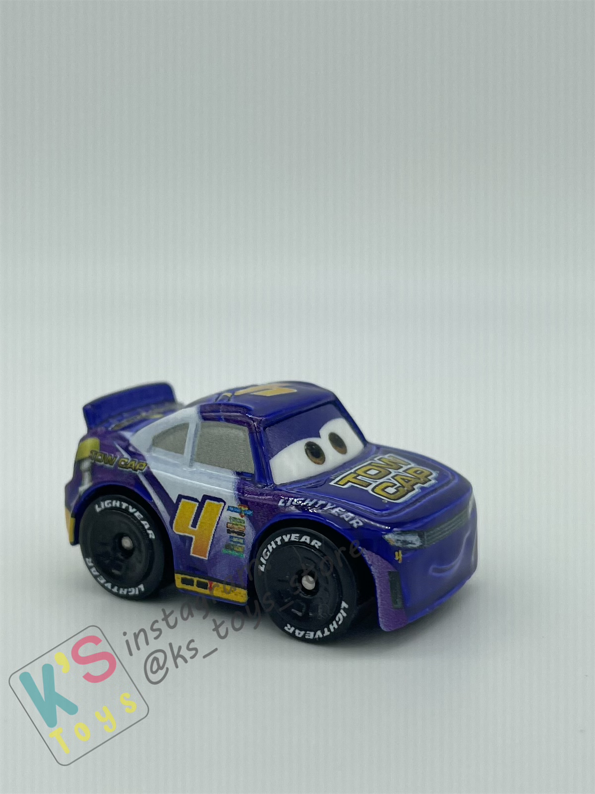 Loose Mini Racers Pixar Disney Cars, JACK DePOST - Displayed Condition