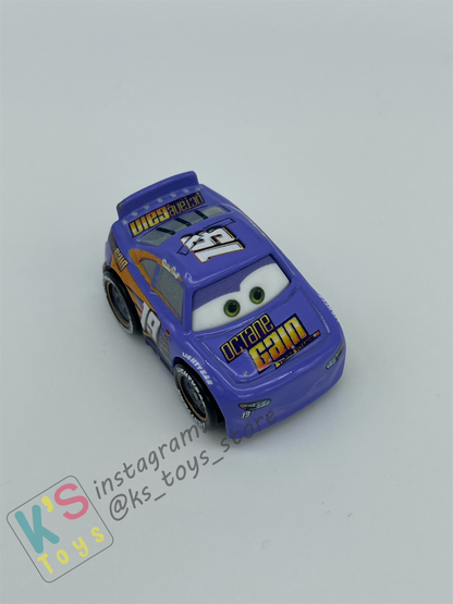 Loose Mini Racers Pixar Disney Cars, Barry Diesel - Displayed Condition