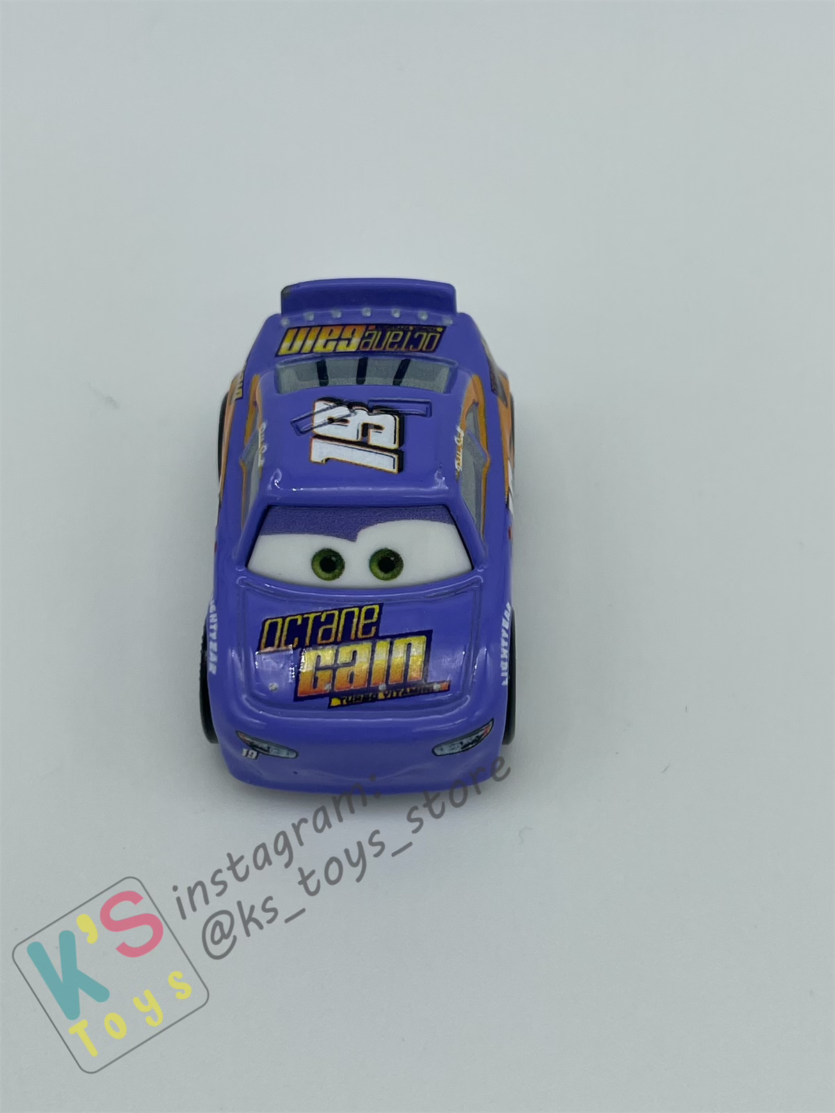 Loose Mini Racers Pixar Disney Cars, Barry Diesel - Displayed Condition