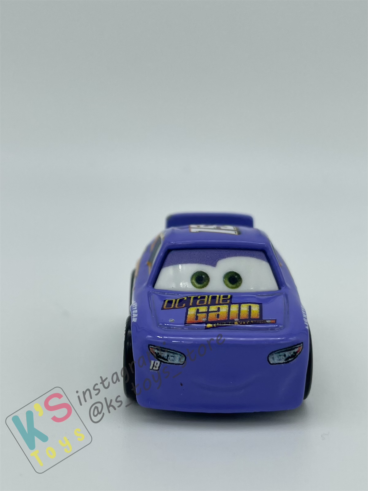 Loose Mini Racers Pixar Disney Cars, Barry Diesel - Displayed Condition