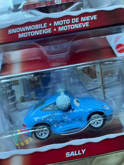 BUNDLE OF CHRISTMAS SERIES SET of Disney Pixar Cars by MATTEL, 13 pcs BNIP Single Cars, 1x #pack gift set of Santa Cars and 1x Displayed condition of Clutch Kringle - BNIP