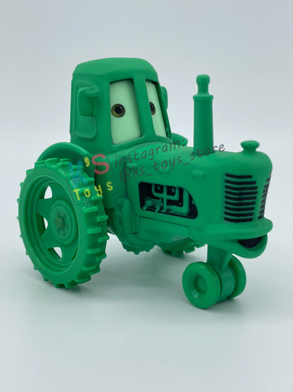 PRE-OWNED / LOOSE DISNEY PIXAR CARS 1:55 BY MATTEL - "GHOST TRACTOR" CARS ON THE ROAD LIGHTS OUT - MINT CONDITION