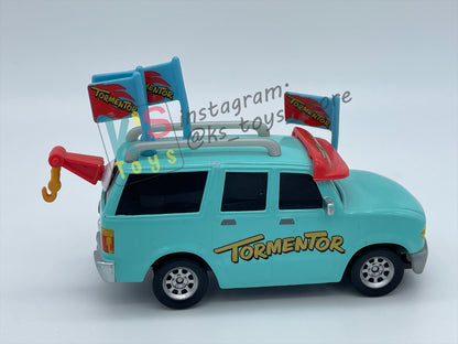 PRE-OWNED / LOOSE DISNEY PIXAR CARS BY MATTEL - "TORMENTOR’S BIGGEST FAN" MONSTER TRUCK MATER - NEAR MINT CONDITION