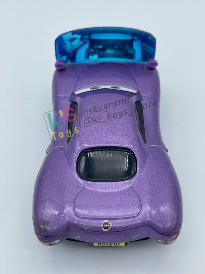 PRE-OWNED / LOOSE DISNEY PIXAR CARS 1:55 BY MATTEL - "HOLLEY SHIFTWELL WITH SCREEN" CARS 2 PALACE CHAOS SERIES - IN GOOD CONDITION