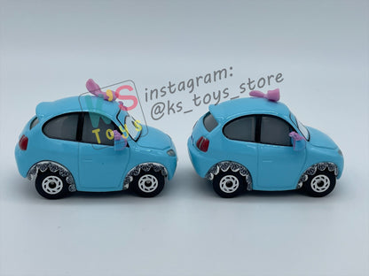 PRE-OWNED / LOOSE DISNEY PIXAR CARS 1:55 BY MATTEL - "LOUISE & LISA" CARS ON THE ROAD LIGHTS OUT - MINT CONDITION