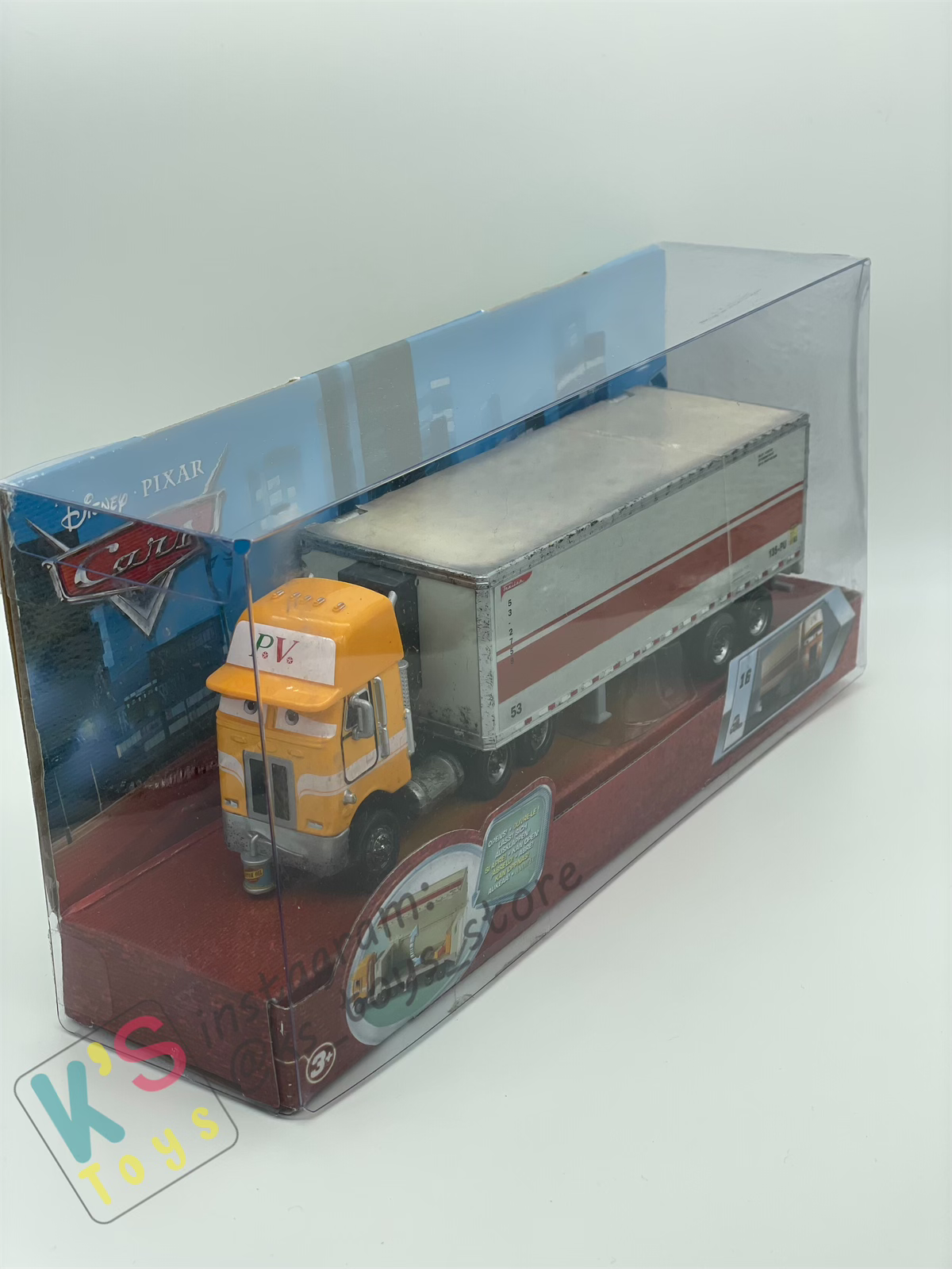 Hauler Disney Pixar Cars by Mattel, Paul Valdez #16 Hauler - BNIP