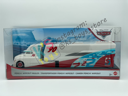 Hauler Disney Pixar Cars by Mattel, 2019 Ponchy Wipeout Hauler - BNIP