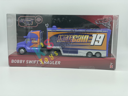 Hauler Disney Pixar Cars by Mattel, BOBBY SWIFT'S HAULER - CARS 2 - BNIP