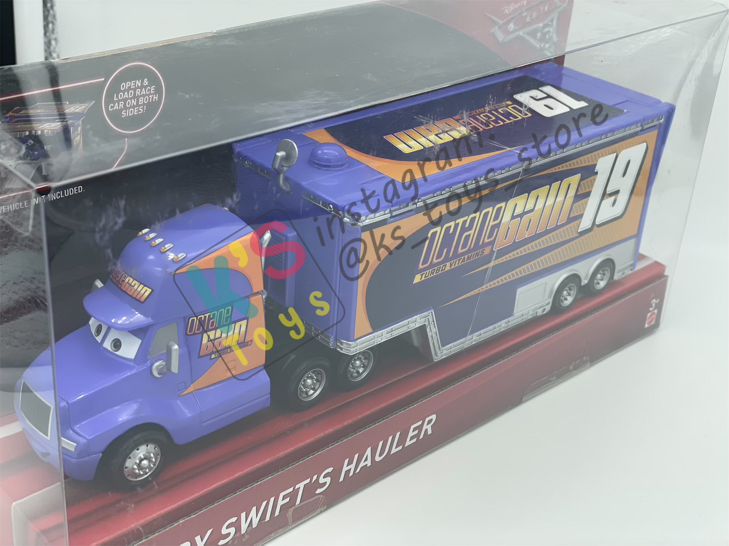 Hauler Disney Pixar Cars by Mattel, BOBBY SWIFT'S HAULER - CARS 2 - BNIP