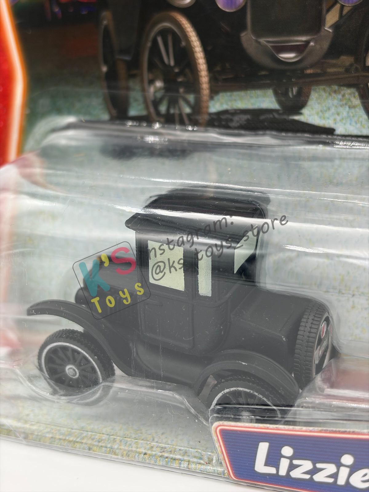 DISNEY PIXAR CARS 1:55 BY MATTEL - "LIZZIE" SUPERCHARGED SERIES - BNIP