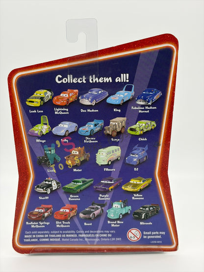 DISNEY PIXAR CARS 1:55 BY MATTEL - "LIZZIE" SUPERCHARGED SERIES - BNIP