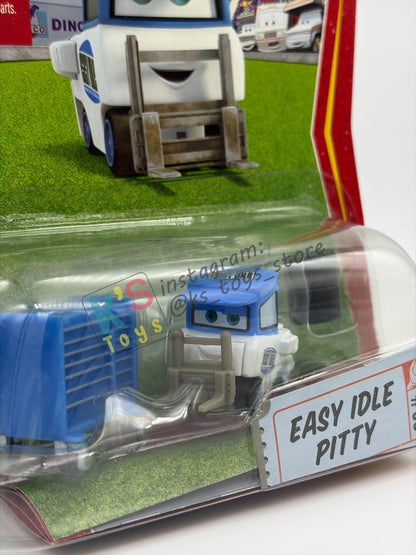 Rare Disney Pixar Cars 1:55 by Mattel, Easy Idle Pitty - Cars 1 Race Orama Series - BNIP