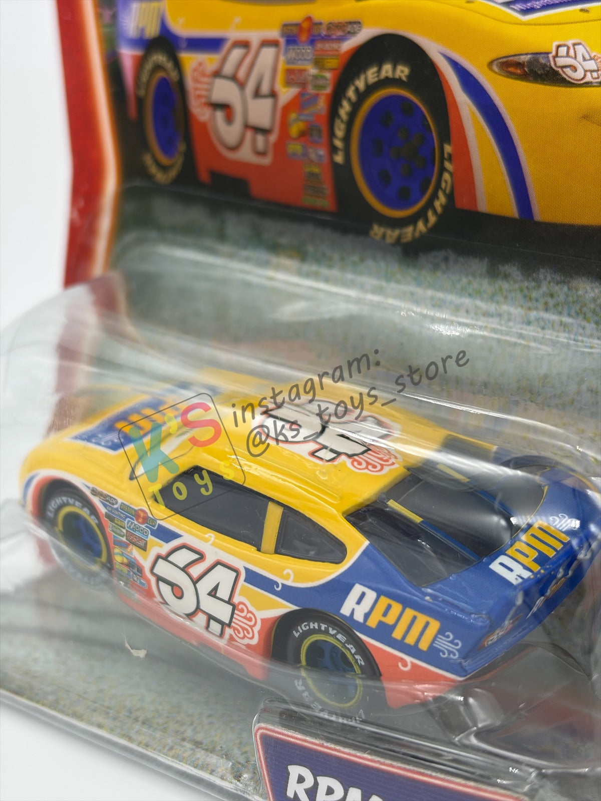 DISNEY PIXAR CARS BY MATTEL, SUPERCHARGED SERIES - RPM #64 - BNIP