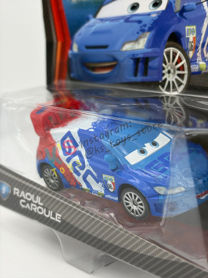 DISNEY PIXAR CARS BY MATTEL, RAOUL CAROULE - CARS 2 - BNIP