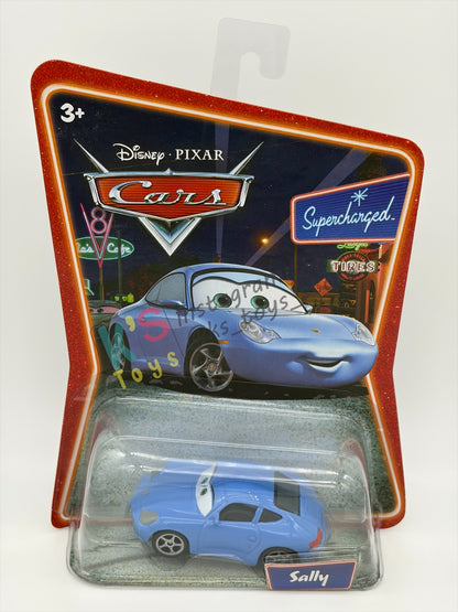 DISNEY PIXAR CARS BY MATTEL, SALLY - SUPERCHARGED - BNIP