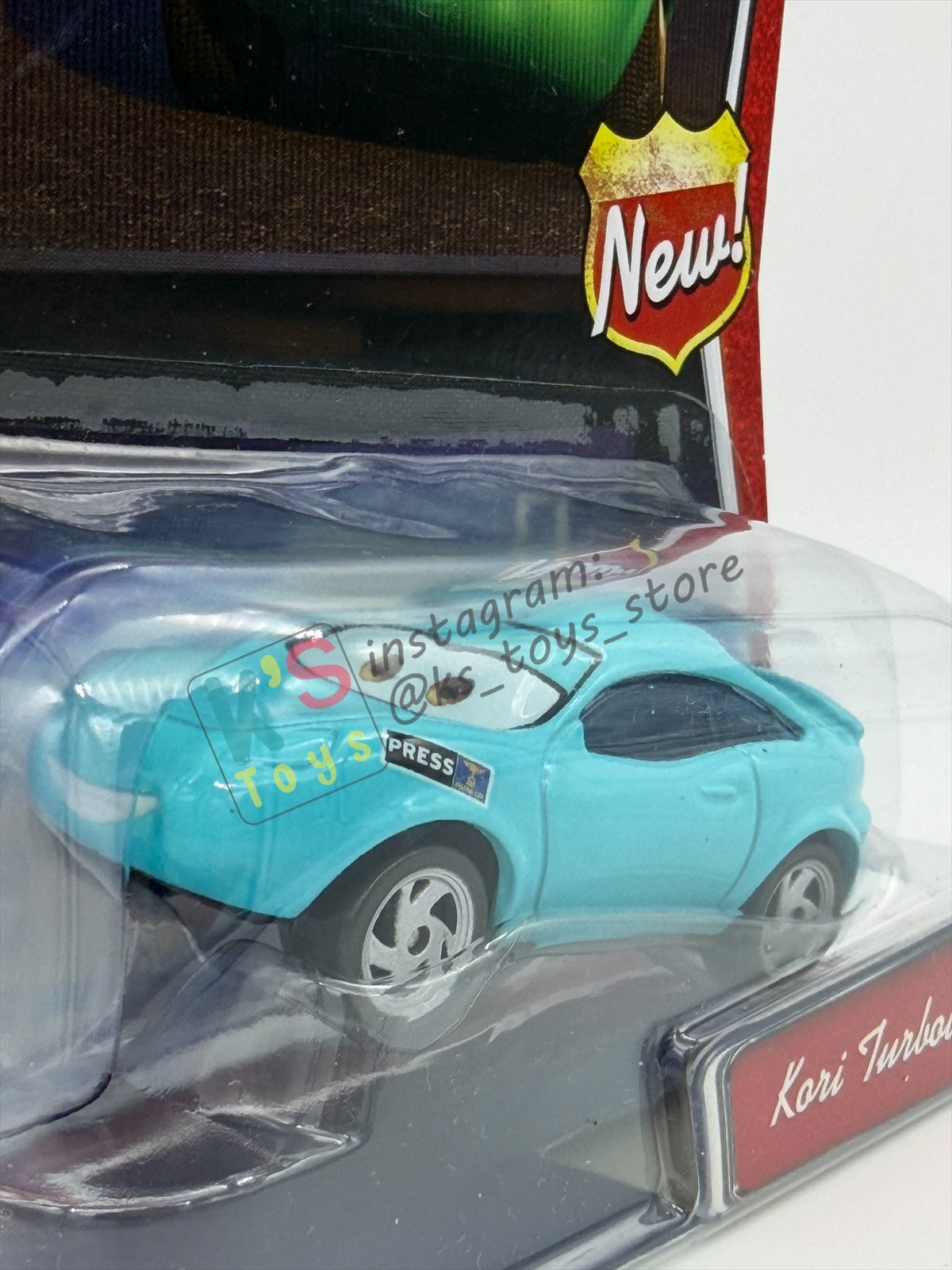 DISNEY PIXAR CARS BY MATTEL, KORI TURBOWITZ - WALMART SERIES - BNIP