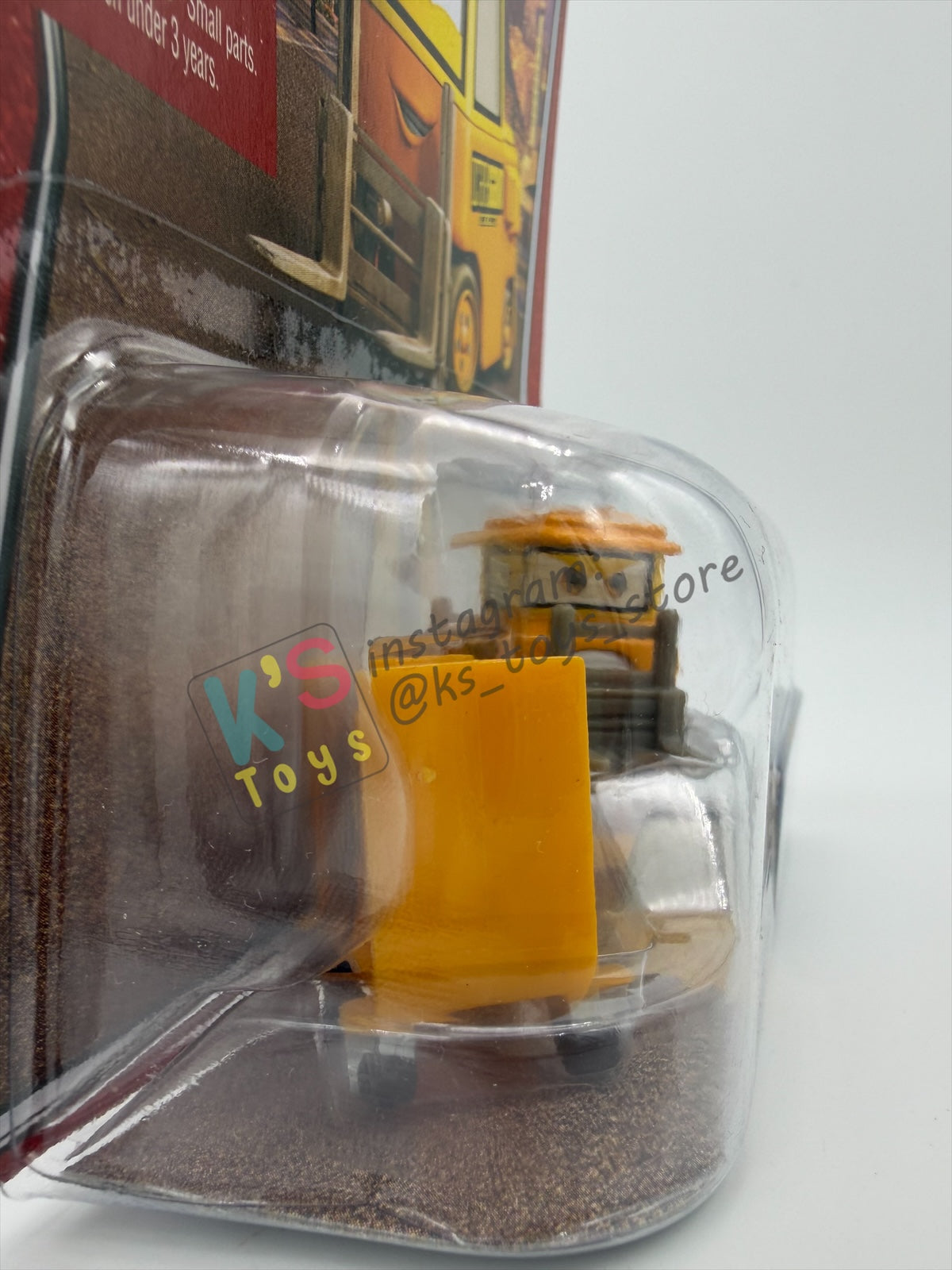 DISNEY PIXAR CARS BY MATTEL 1:55, DUDLEY SPARE #68 THE WORLD OF CARS - BNIP