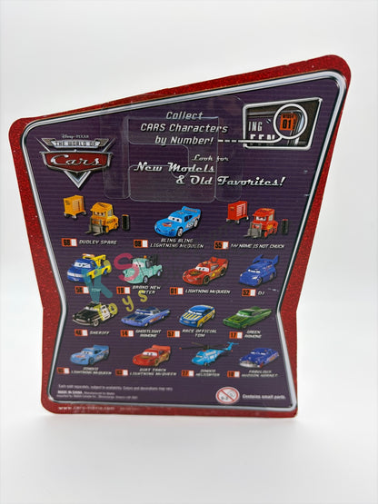 DISNEY PIXAR CARS BY MATTEL 1:55, DUDLEY SPARE #68 THE WORLD OF CARS - BNIP