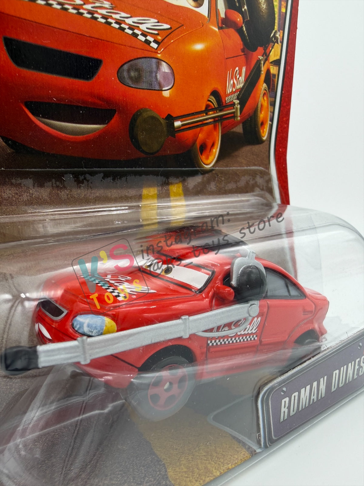 DISNEY PIXAR CARS BY MATTEL 1:55, ROMAN DUNES, THE WORLD OF CARS SERIES - BNIP