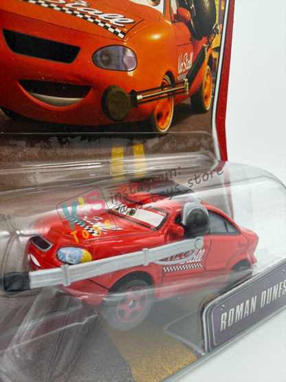 DISNEY PIXAR CARS BY MATTEL 1:55, ROMAN DUNES, THE WORLD OF CARS SERIES - BNIP