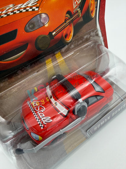 DISNEY PIXAR CARS BY MATTEL 1:55, ROMAN DUNES, THE WORLD OF CARS SERIES - BNIP