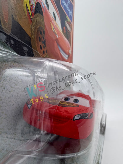 DISNEY PIXAR CARS "DIRT TRACK LIGHTNING MCQUEEN" SUPERCHARGED SERIES- BNIP