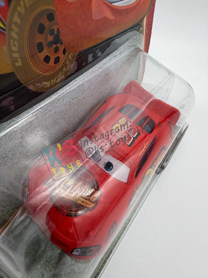 DISNEY PIXAR CARS "DIRT TRACK LIGHTNING MCQUEEN" SUPERCHARGED SERIES- BNIP