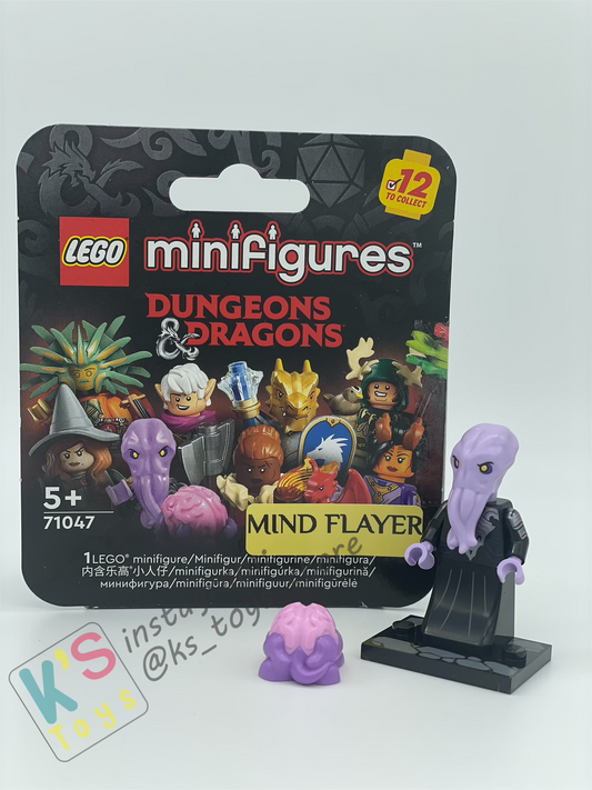 MIND FLAYER - Lego Minifigures 71047 Dungeons and Dragons - 01 October 2024 Released in Australia