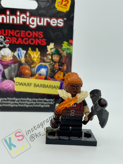 DWARF BARBARIAN - Lego Minifigures 71047 Dungeons and Dragons - 01 October 2024 Released in Australia