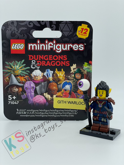 GITH WARLOCK - Lego Minifigures 71047 Dungeons and Dragons - 01 October 2024 Released in Australia