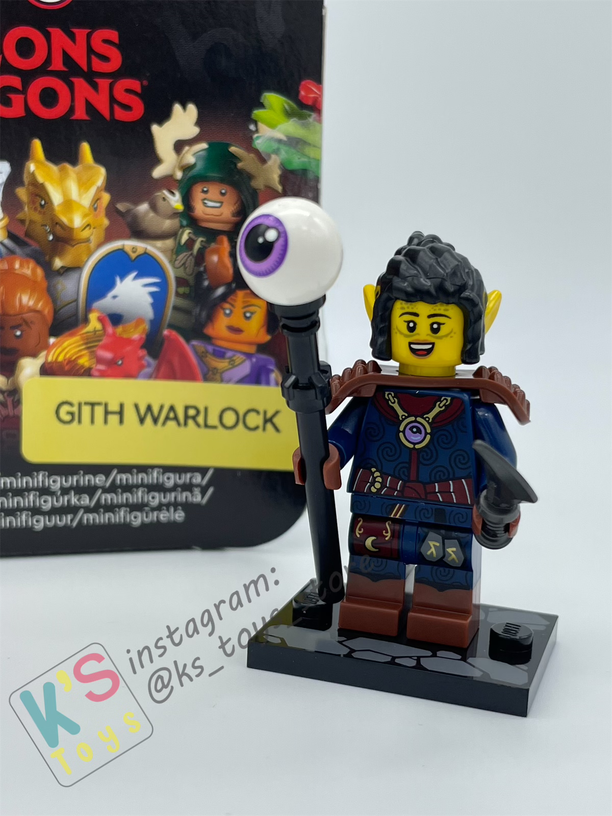 GITH WARLOCK - Lego Minifigures 71047 Dungeons and Dragons - 01 October 2024 Released in Australia