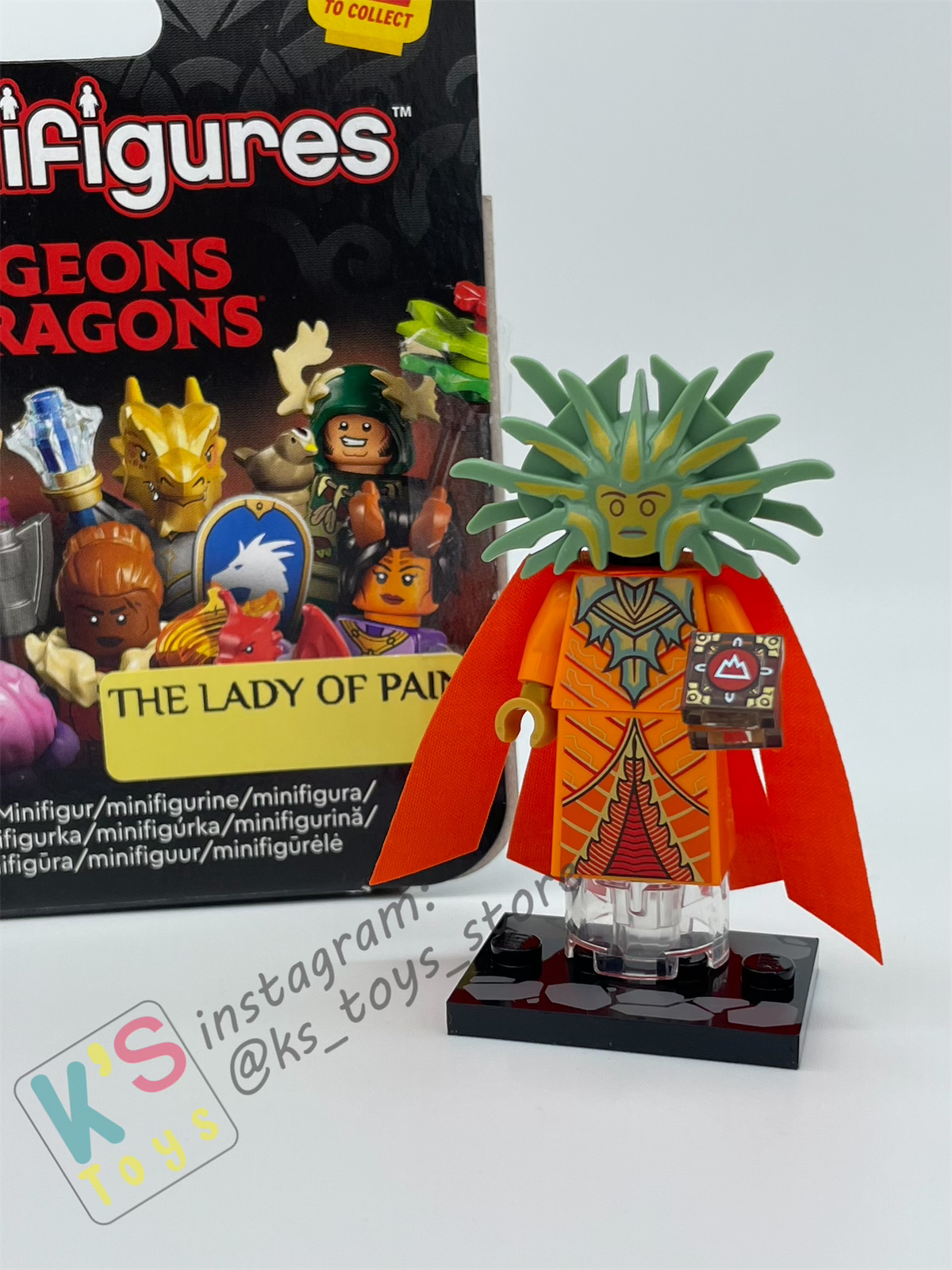 THE LADY OF PAIN - Lego Minifigures 71047 Dungeons and Dragons - 01 October 2024 Released in Australia