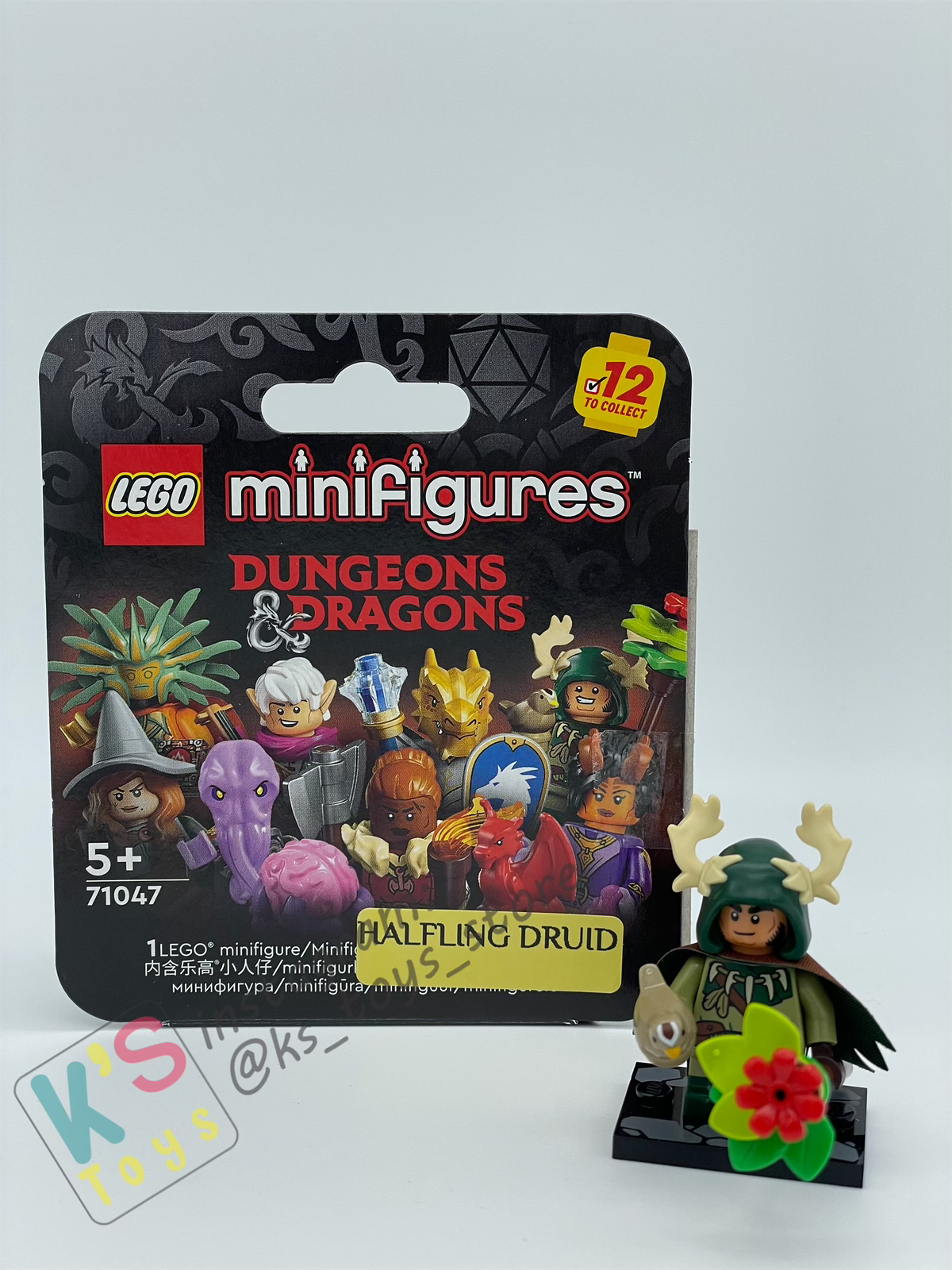 HALFLING DRUID - Lego Minifigures 71047 Dungeons and Dragons - 01 October 2024 Released in Australia