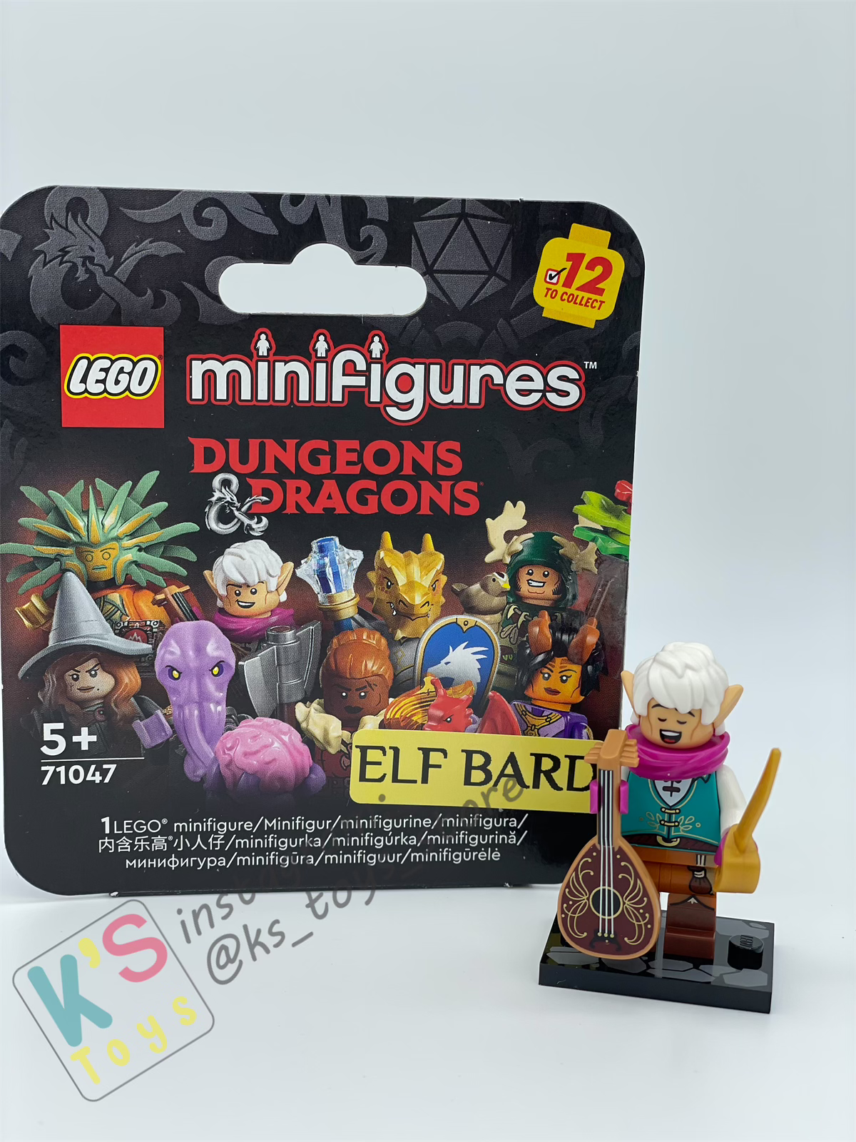 ELF BARD - Lego Minifigures 71047 Dungeons and Dragons - 01 October 2024 Released in Australia