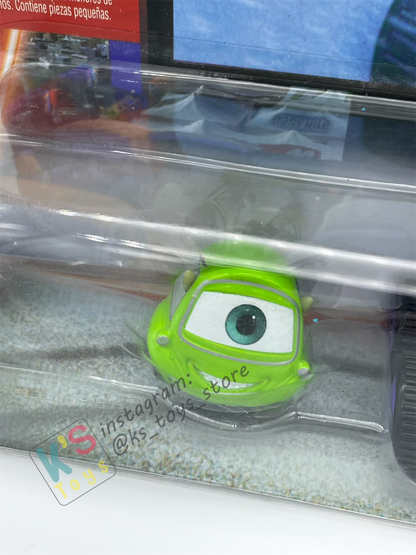 Disney Pixar Cars 1:55 2-Pack by Mattel - "MIKE AND SULLEY" - Supercharged - BNIP